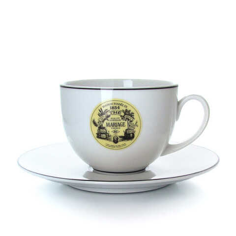 TEA CUP & SAUCER ‘MARIAGE FRÈRES’