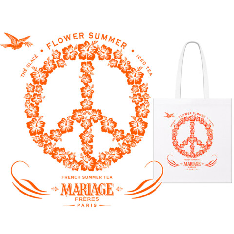 TOTE BAG ‘FLOWER SUMMER’
