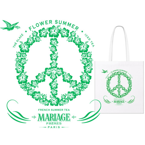 TOTE BAG ‘FLOWER SUMMER’