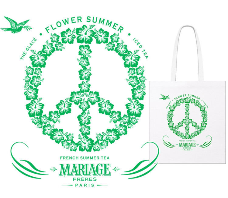 TOTE BAG ‘FLOWER SUMMER’