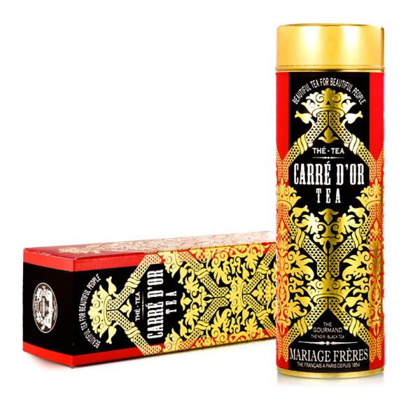 CARRÉ D'OR - Thé noir au chocolat,caramel et fruits rouges