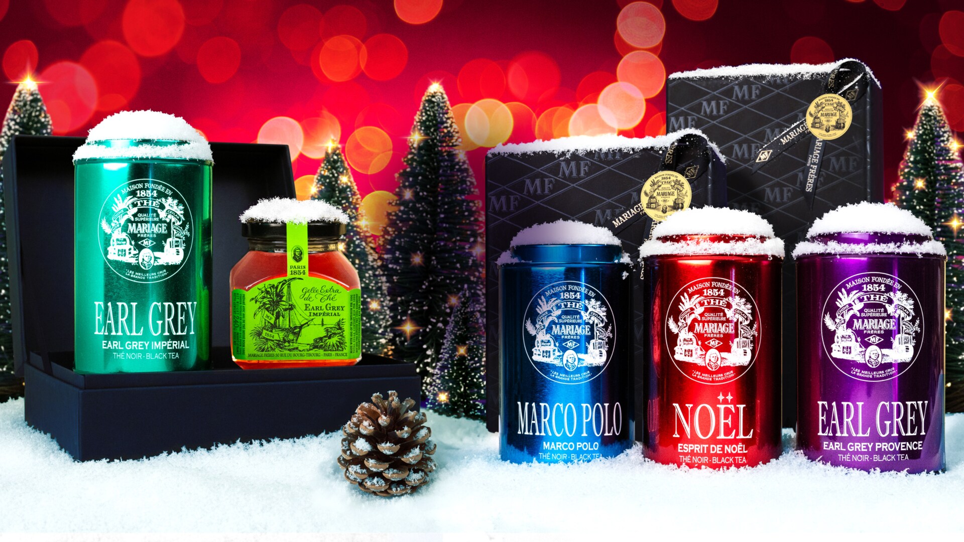 COFFRETS<br>DE THÉS