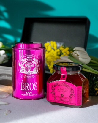 Coffret Connaisseur \"Eros®\" : thé noir & gelée