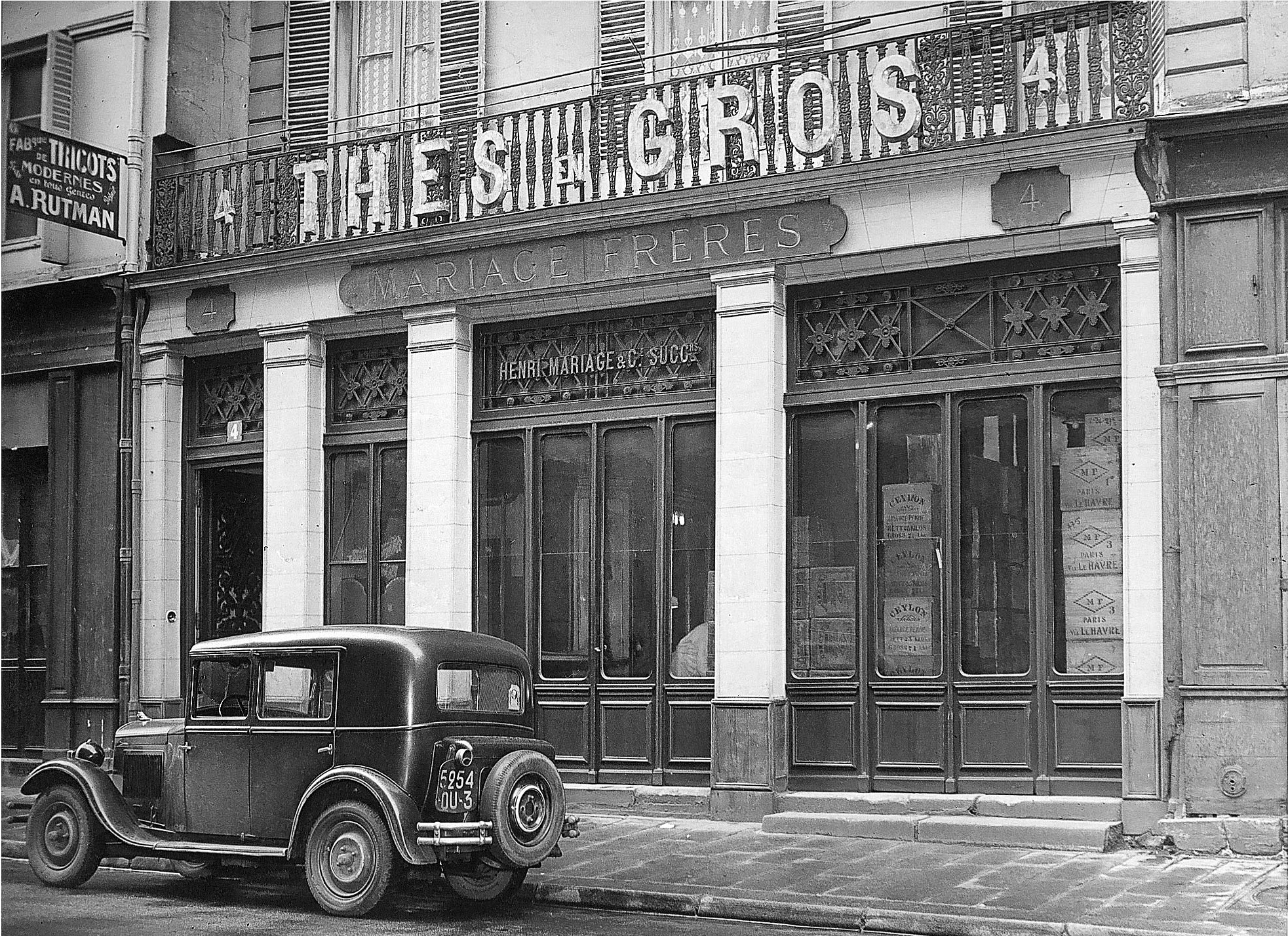 THE FIRST MAISON DE THÉ</br> MARIAGE FRÈRES