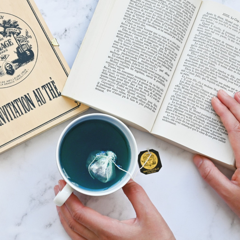 MARCO POLO BLUE Thé Bleu fruité et fleuri